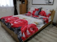 Rózsás ágyneműhuzat 7 részes